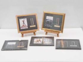 MUSIC: A group of framed film cels comprising: THE BLUES BROTHERS Series 3 limited edition 178/