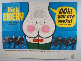 OOH! YOU ARE AWFUL (1972) A UK Quad film poster