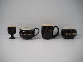 GUINNESS - Carlton Ware 'James Blackmore' Tea Set items comprising: mug, jug, sugar bowl, egg cup