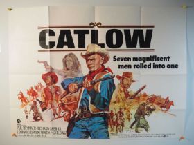 CATLOW (1971) Putzu Art - UK Quad film poster - folded