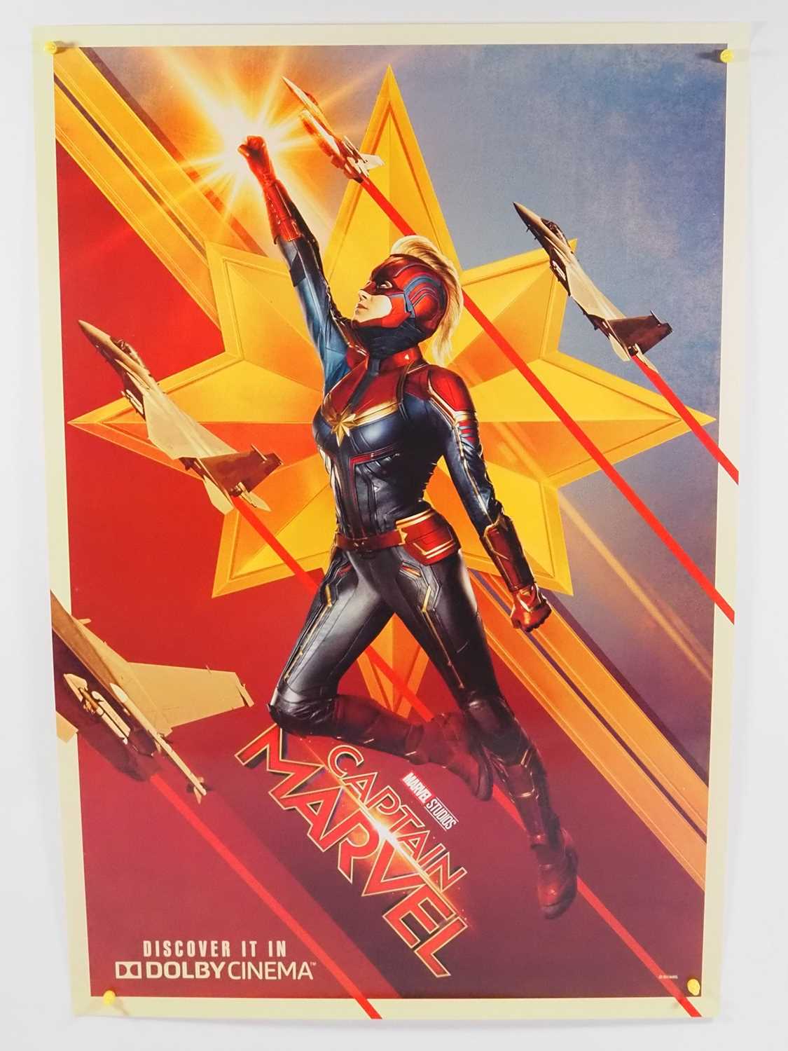 CAPTAIN MARVEL (2019) - A Thai one sheet movie poster - rolled
