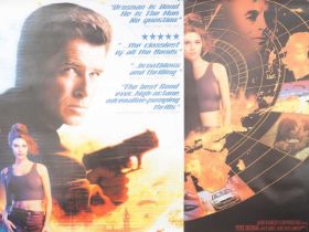 JAMES BOND: THE WORLD IS NOT ENOUGH (1999) - A pair of 60x40 film posters featuring two different