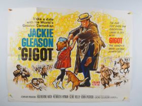 GIGOT (1962) Tom Chantrell art UK Quad film poster - folded