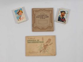 Players Cigarettes playing cards x2. Wills Cigarette complete Picture Card Album 'The Story of