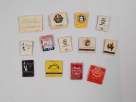 Vintage American match books. The following books contain matches; Pelican's Catch, 2x Jim's