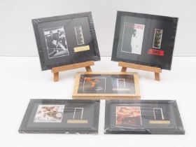 A group of framed film cels comprising: TROY, ALEXANDER - FORTUNE FAVOURS THE BOLD 21/1000, SCARFACE