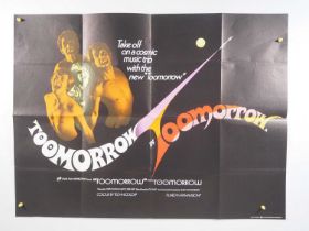 TOOMORROW (1970) UK Quad film poster - folded