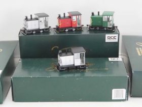 A group of SPECTRUM On30 scale side rod gas mechanical locomotives - all are DCC fitted - VG/E in VG