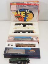 A group of OO gauge locomotives and DMU all for spares or repair - comprising kit built classes 22