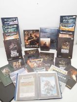 A large quantity of GAMES WORKSHOP/WARHAMMER 40,000 related books, guides and codexes - G/VG (Q)