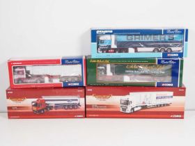 A group of CORGI 1:50 scale diecast articulated lorries to include examples in Grimers and P