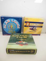 A group of CORGI 1:50 scale diecast articulated lorry twin packs comprising examples in Alan