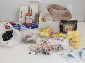 A quantity of accessories for larger gauge railways (G scale and above) to include a 1:3 scale