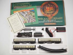 A HORNBY R775 OO gauge GWR 150th Anniversary trains set - comprising 'King George V' steam