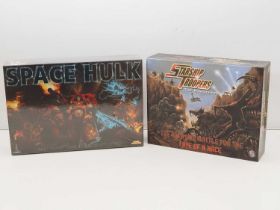 A pair of FANTASY GAMING sets both boxed as new comprising: 'Space Hulk' by GAMES WORKSHOP/