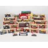 A group of LLEDO and CORGI TRACKSIDE 1:76 scale diecast vans and lorries together with some other