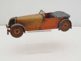 A MECCANO Constructor vintage car for restoration - F (unboxed)