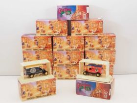 A group of MATCHBOX COLLECTIBLES diecast vans from the 'Great Beers of the World' - VG/E in G/VG