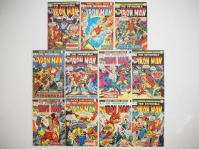 IRON MAN #56, 57, 58, 59, 60, 61, 62, 63, 64, 65, 66 (11 in Lot) - (1973/1974 - MARVEL - UK Price