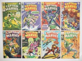 CAPTAIN MARVEL #3, 4, 5, 6, 7, 8, 9, 10 (8 in Lot) - (1968/1969 - MARVEL) - Includes the first