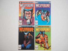 WOLVERINE #1, 2, 3, 4 - (4 in Lot) - (1982 - MARVEL) - Complete Four Issue Limited Series +