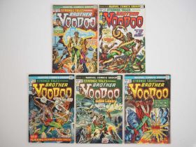 STRANGE TALES #169 to 173 (5 in Lot) - (1973/1974 - MARVEL) - Full run of the Brother Voodoo Strange