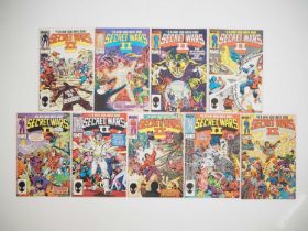 SECRET WARS II - #1, 2, 3, 4, 5, 6, 7, 8, 9 - (9 in Lot) - (1985/86 - MARVEL) - Complete Nine