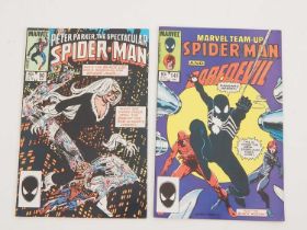 MARVEL TEAM-UP #141 & PETER PARKER, THE SPECTACULAR SPIDER-MAN #90 (2 in Lot) - (1984 - MARVEL) -