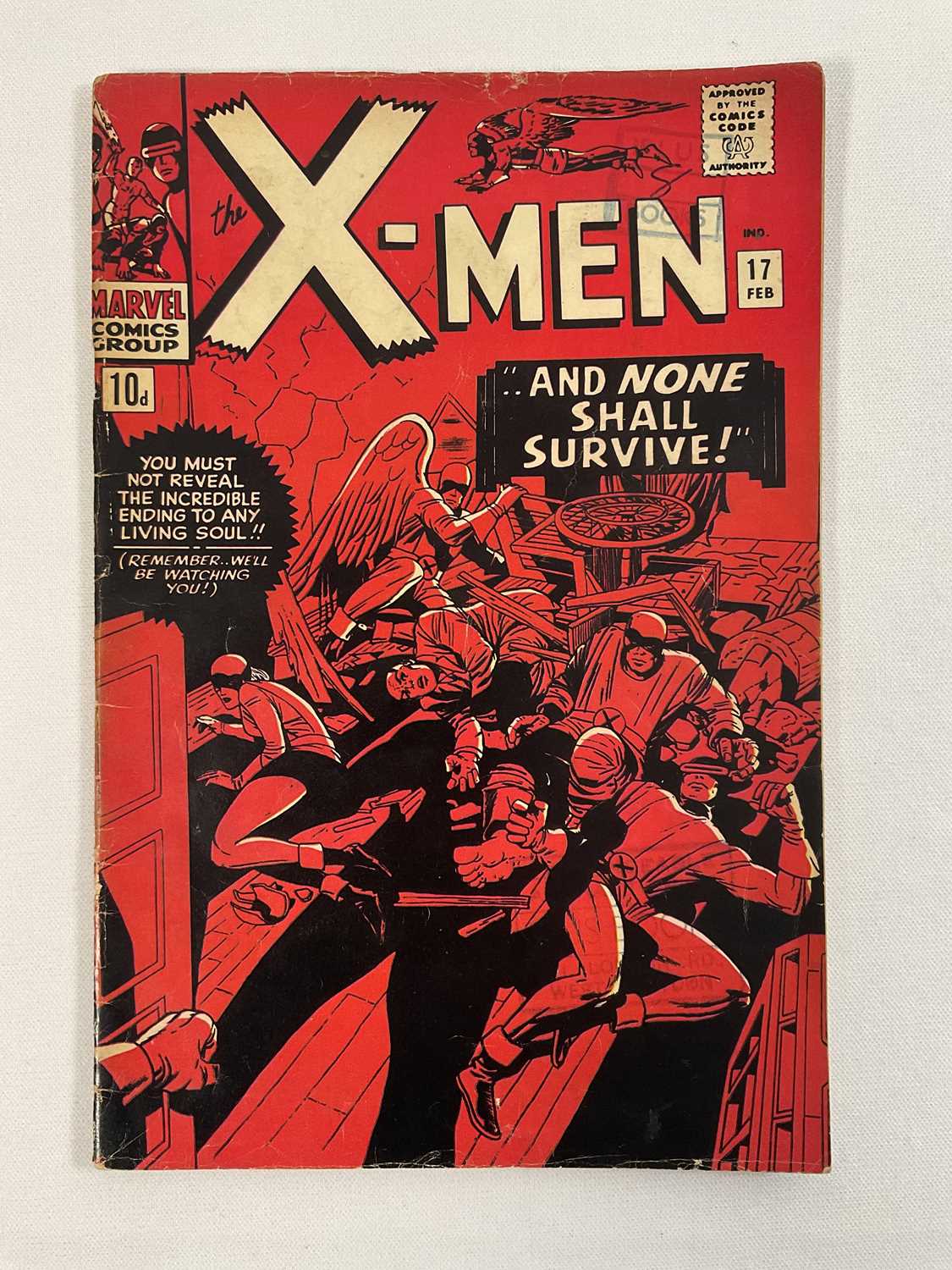 X-MEN #17, 18, 19, 20 (4 in Lot) - (1966 - MARVEL - UK Price Variant) - Includes the first - Image 6 of 6