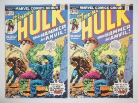 INCREDIBLE HULK #182 (2 in Lot) - (1974 - MARVEL) - Second appearance of Wolverine and first