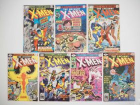 UNCANNY X-MEN #122 to 128 (7 in Lot) - (1979 - MARVEL - US & UK Price Variant) - Includes the origin