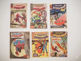 SPIDER-MAN DAMAGED LOT (6 in Lot) - Includes AMAZING SPIDER-MAN #17, 22, 23 + AMAZING SPIDER-MAN
