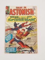 TALES TO ASTONISH #57 (1964 - MARVEL - UK Price Variant) - Crossover issue featuring Spider-Man,