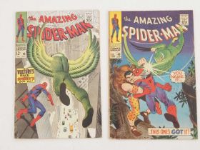 AMAZING SPIDER-MAN #48 & 49 (2 in Lot) - (1967 - MARVEL - US & UK Price Variant) - Includes the