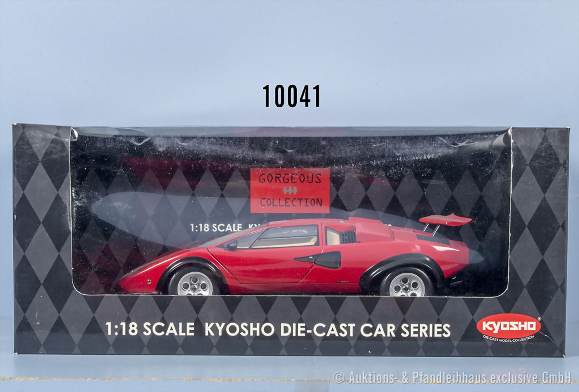 Kyosho Gorgeous Collection 08322R Lamborghini Countach LP500, Metall, 1:18, Z 0, ...