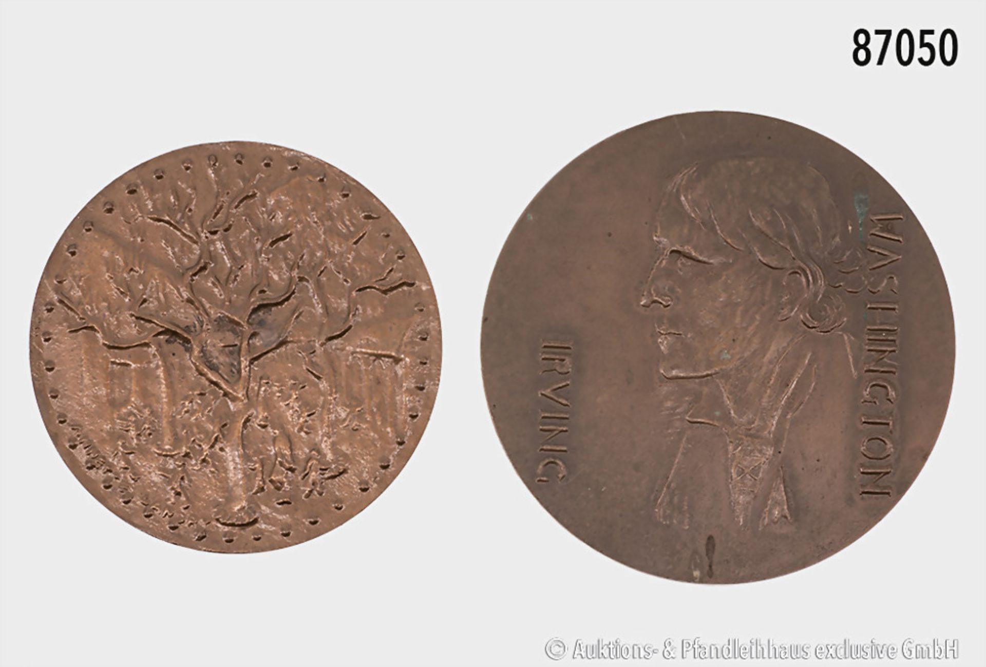 Konv. 3 Medaillen, dabei Medaille 1966 der Griechischen Nationalbank (in Original-Etui ...