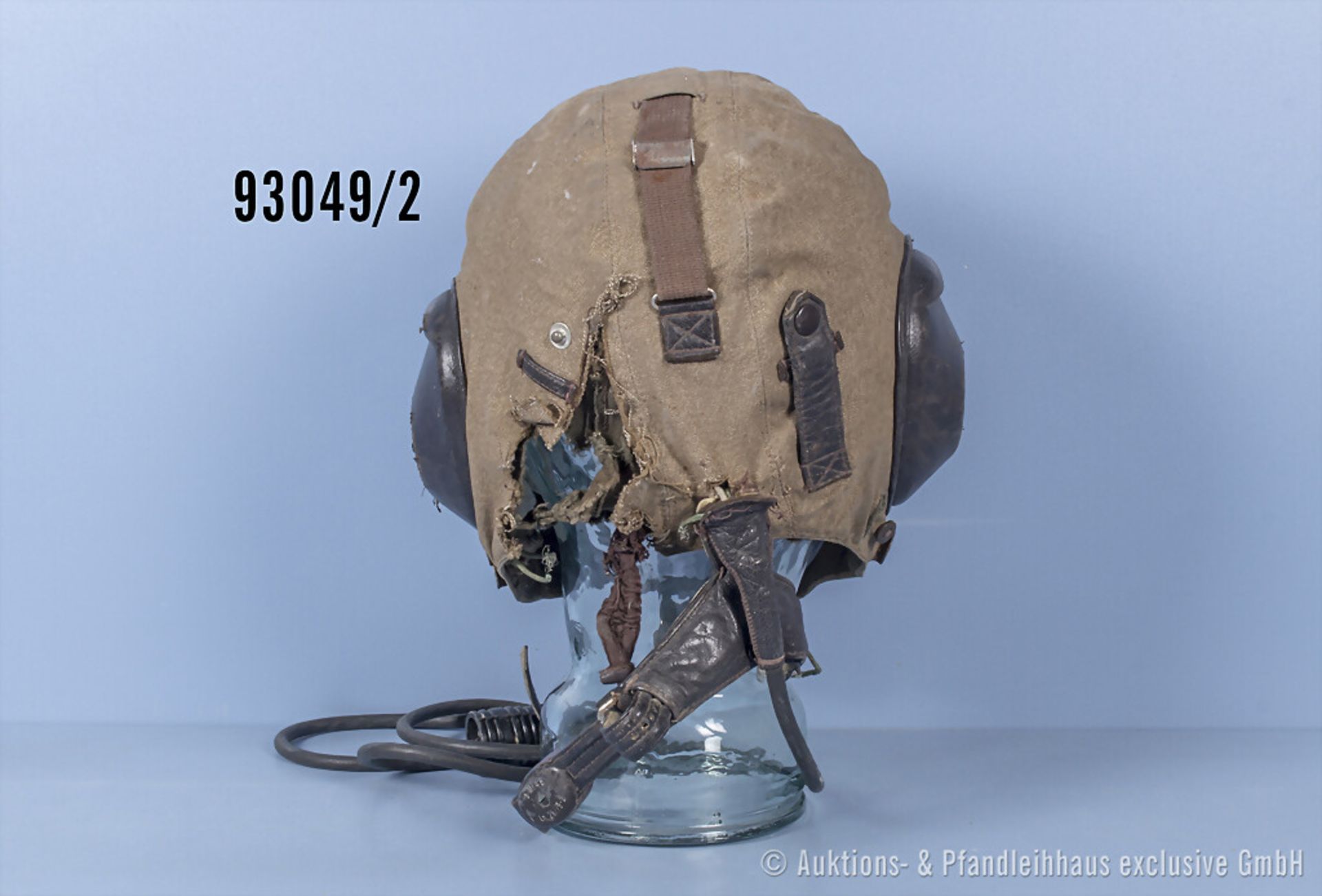 Fliegerkopfhaube "Siemens Baumuster LKp S 101", Hersteller "Striegel & Wagner ... - Image 2 of 2