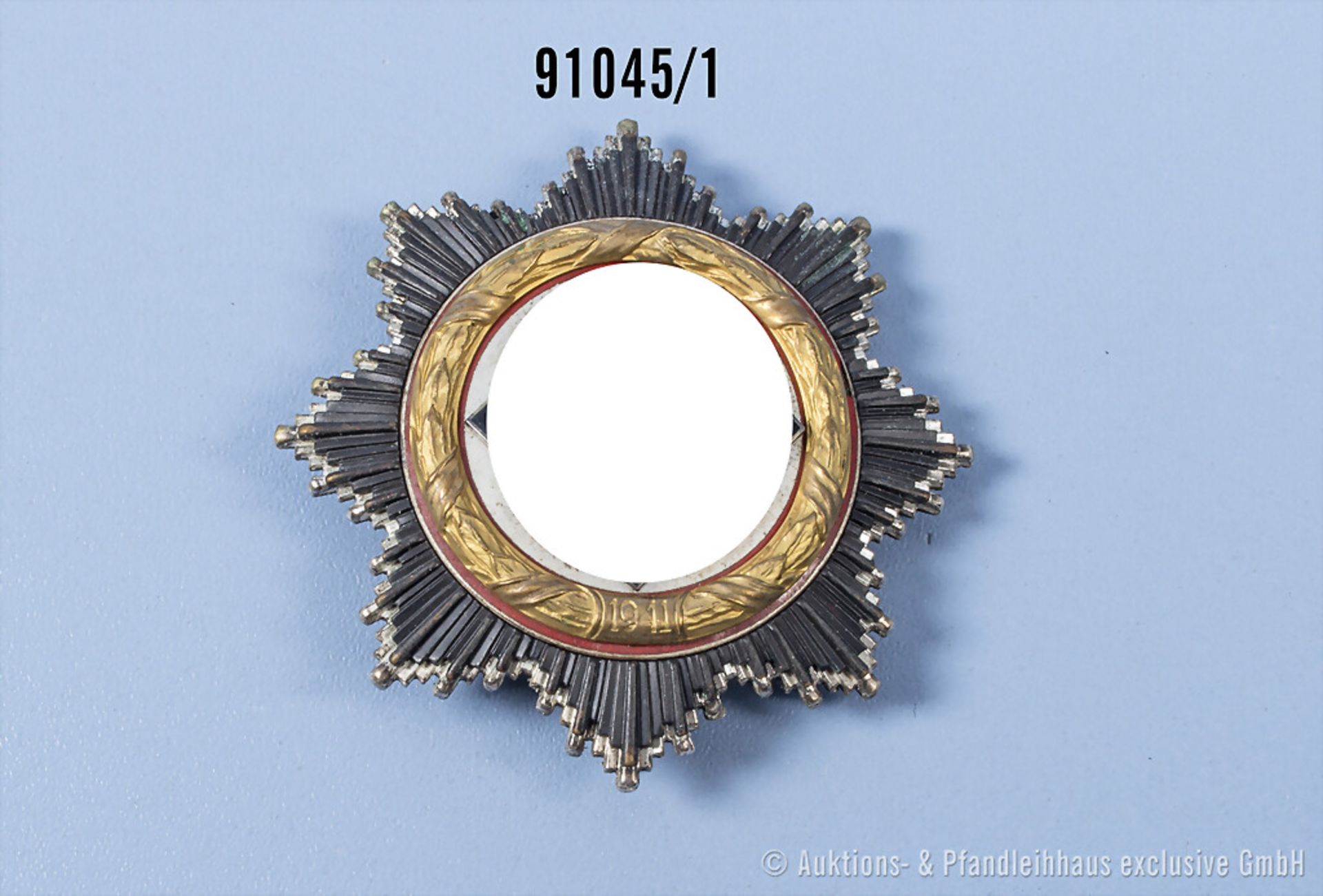 Deutsches Kreuz in Gold, leichte Ausführung von Zimmermann Pforzheim, Hersteller "20" ...