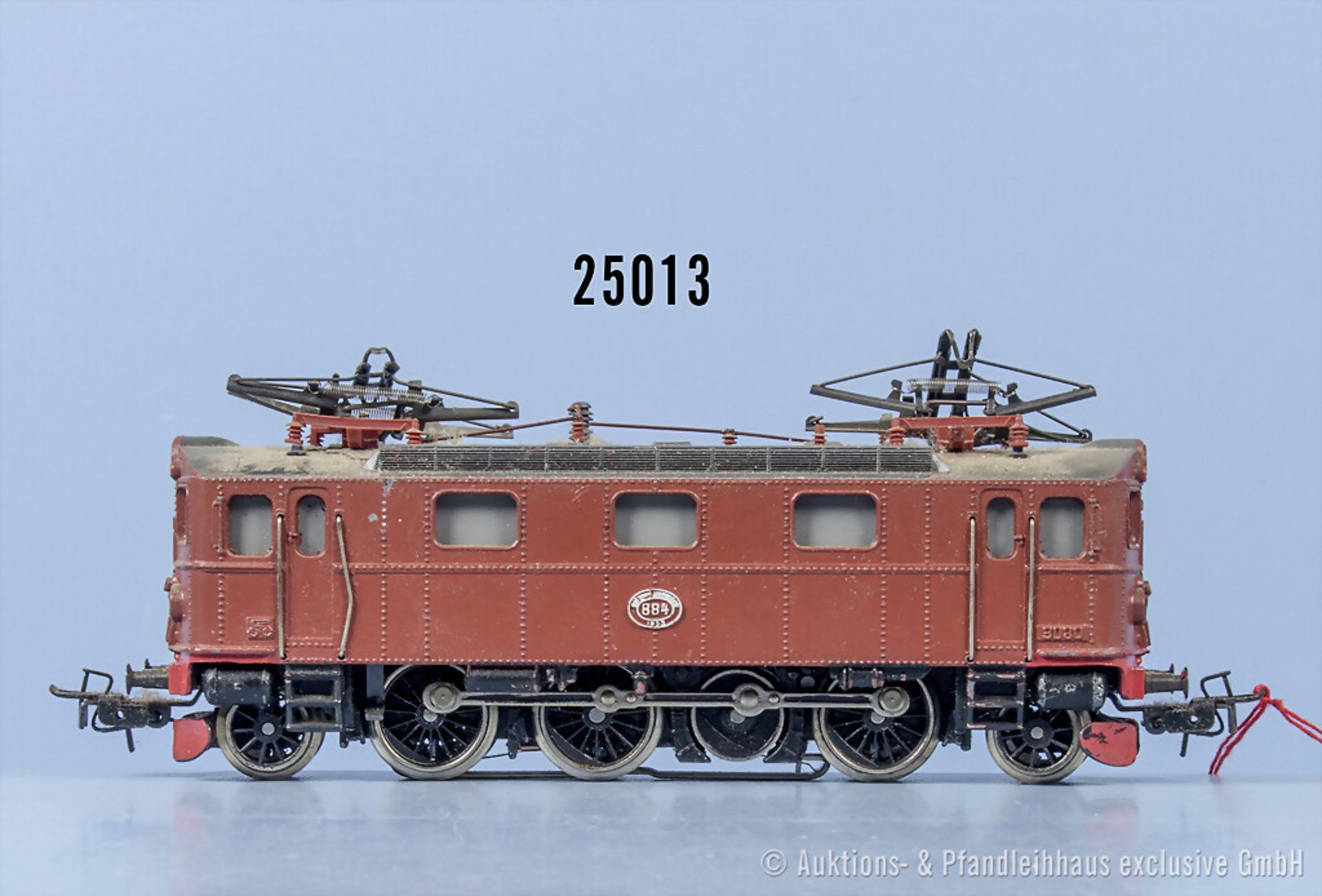 Märklin H0 3030 Typ 5 E-Lok der SJ, BN 884, Z 1, verschmutzt, mit kleinen Lackfehlern ...