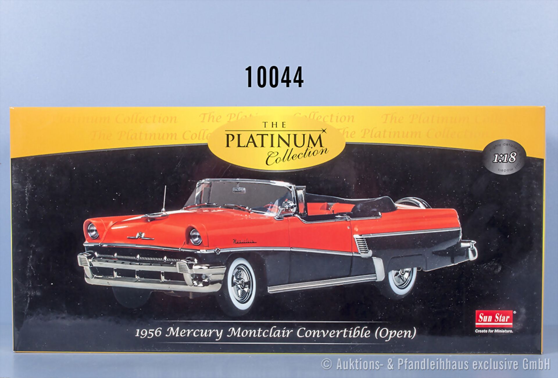 Sun Star The Platinum Collection 1956 Mercury Montclair Convertible (Open), 5133, ...