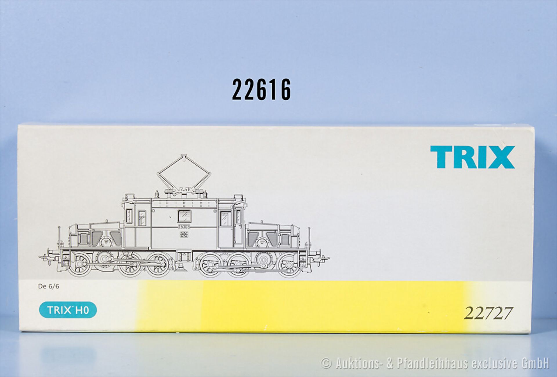 Trix international H0 22727 E-Lok der SBB, BN 15303, n.A.d.E. Getriebe defekt, Z 2, in ...