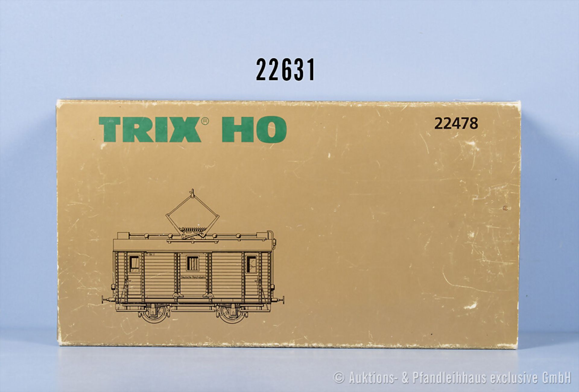 Trix International H0 22478 Gepäcktriebwagen der DRG, BN ET19411, n.A.d.E. ...