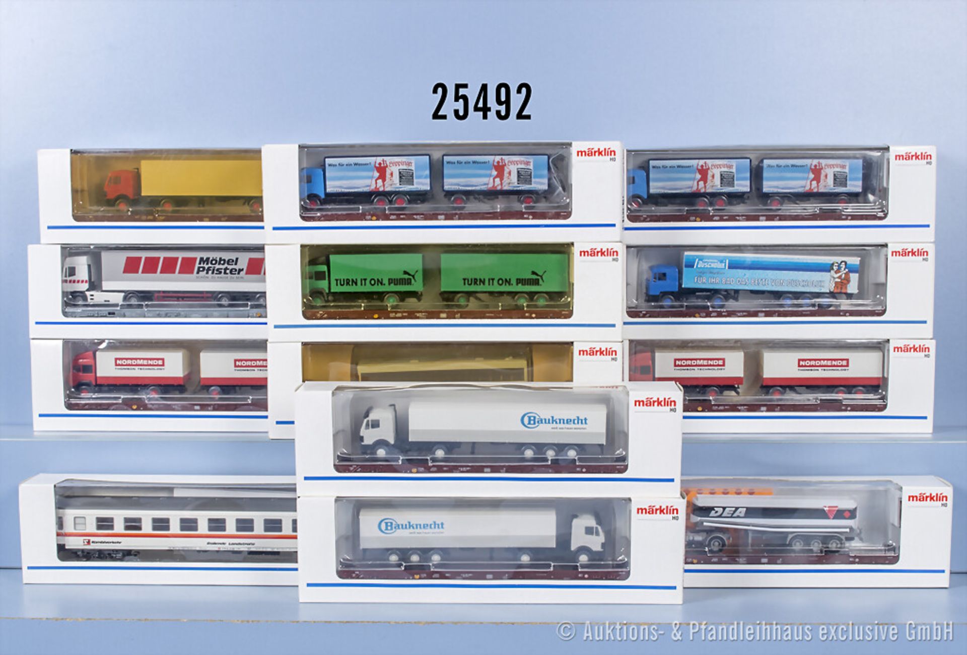 13 Märklin H0 Wagen Rola, dabei 4232, 3 x 4742, 3 x 4743, 3 x 4841, 4842, 4843 und ...