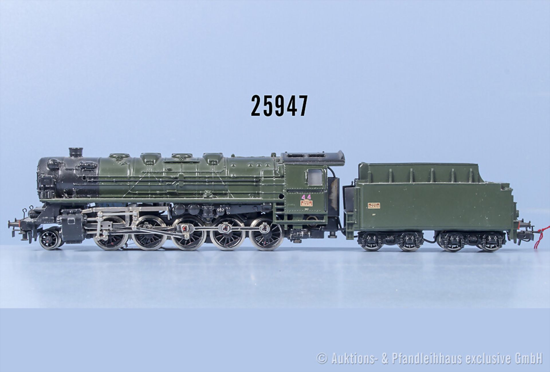 Märklin H0 Schlepptenderlok der SNCF, BN 150.X.29, n.A.d.E. digitalisiert, Z 1, mit ...