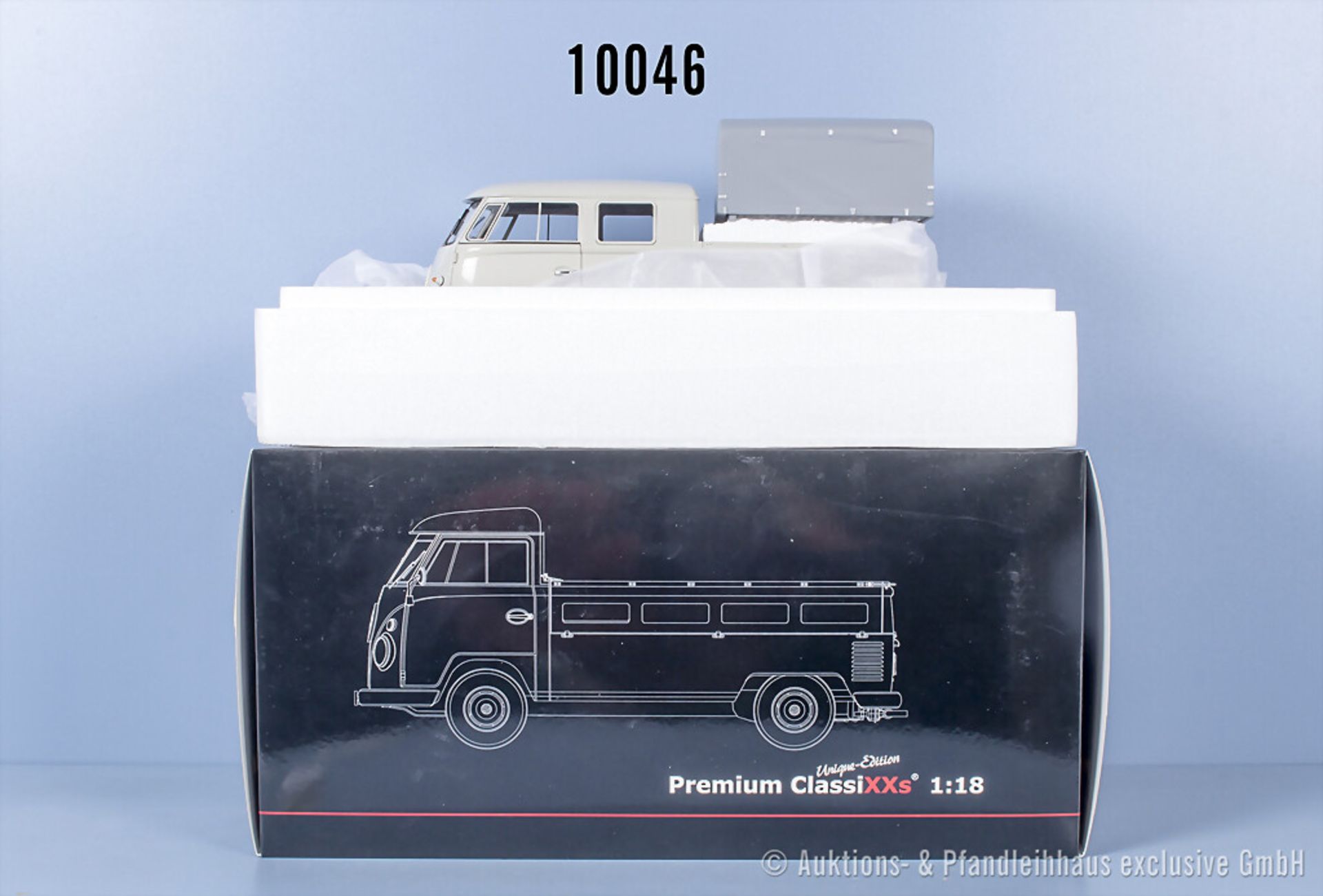 Premium ClassiXXs Unique Edition VW T1 Doka, 30080, Metall, 1:18, Z 0, OVP, limitiert ...