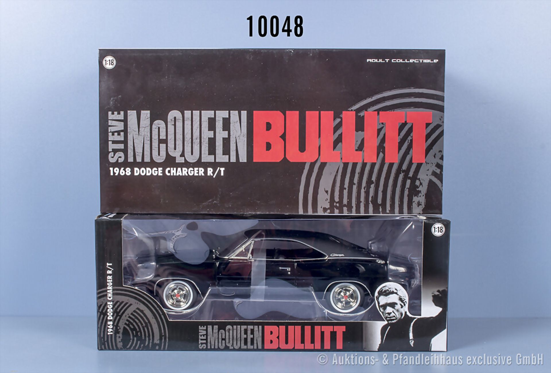 Greenlight Steve McQueen Bullit 1968 Dodge Charger R/T, 12839, Metall, 1:18, Z 0, ...