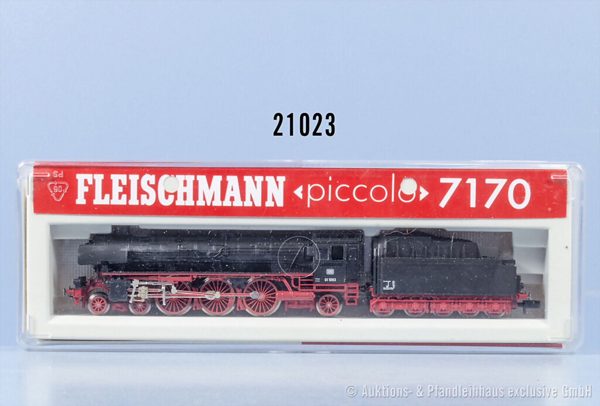 Fleischmann Spur N 7170 Schlepptenderlok der DB, BN 01 1093, Z 1, in ...