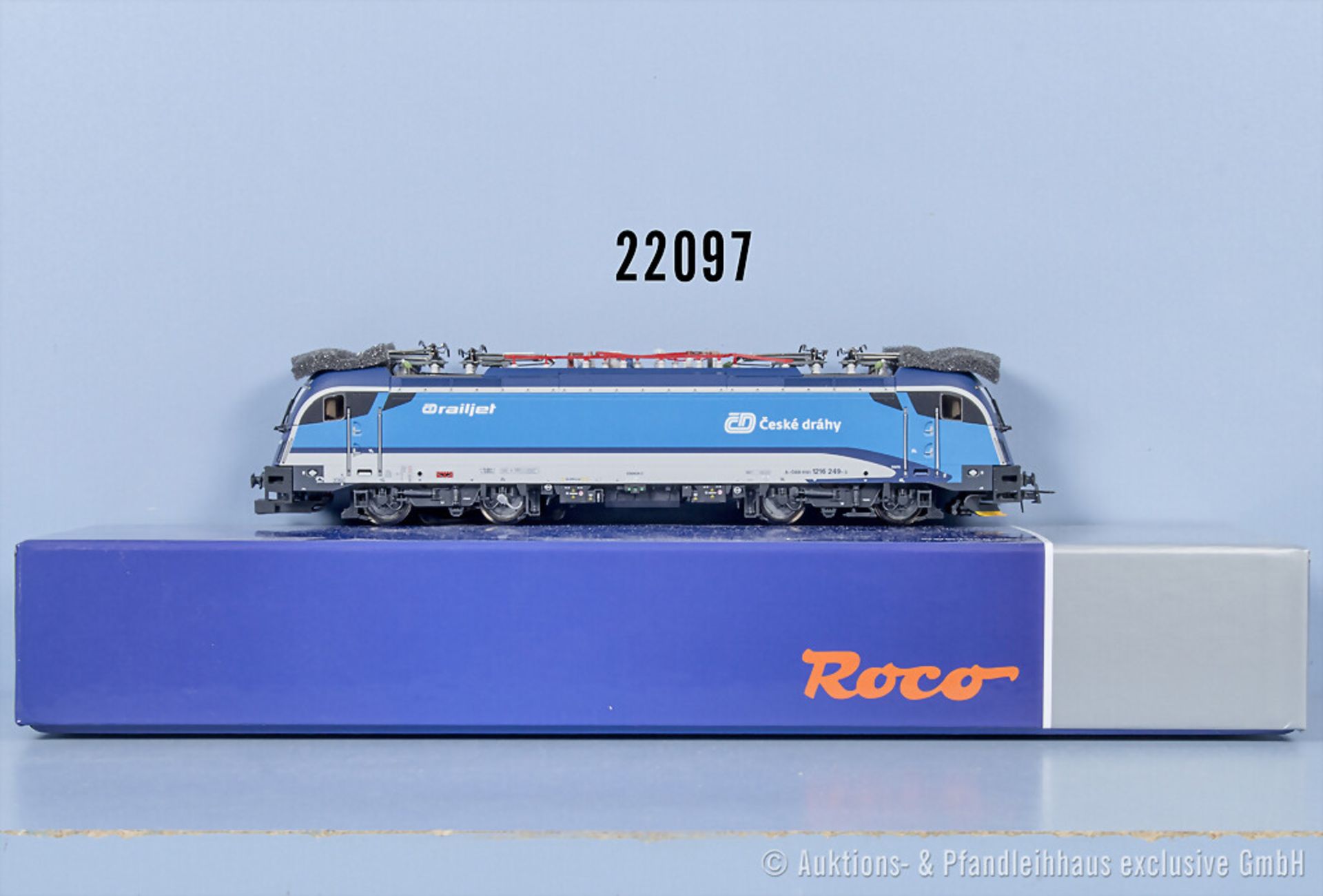 Roco digital H0 79219 E-Lok der ÖBB/CD, BN 1216 249-3, Z 0-1, in OVP, ...