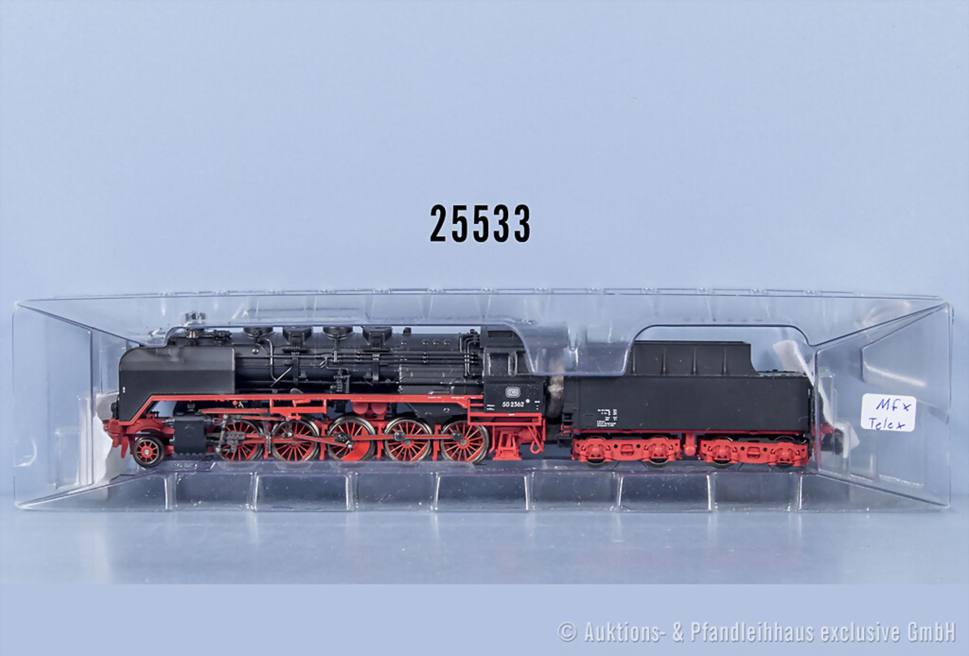 Märklin mfx digital H0 aus 29820 Schlepptenderlok der DB, BN 50 2362, Z ...