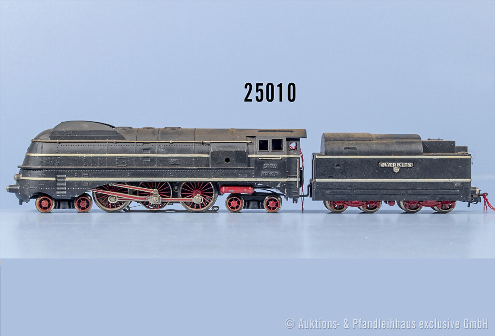 Märklin H0 SK800 Typ 17 Stromlinien-Schlepptenderlok, Z 1-2, ...